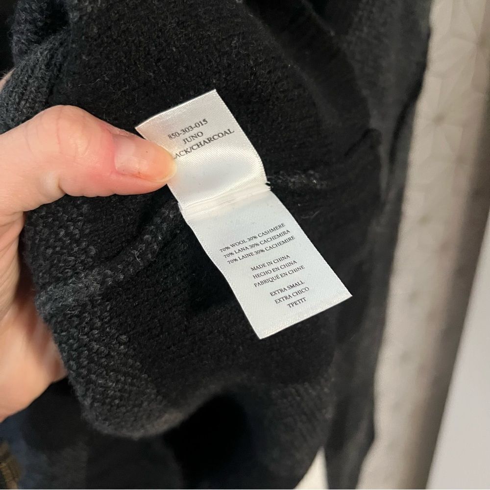 Rails Juno Sweater Black Charcoal - image 4